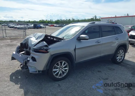 2016 Jeep Cherokee Limited z USA, uszkodzony, nr VIN 1C4PJMDB0GW225542